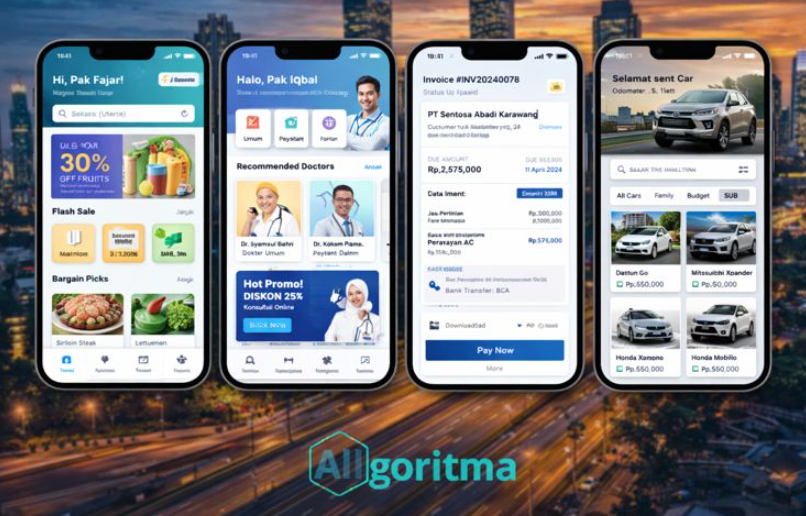 jasa pembuatan aplikasi mobile bekasi